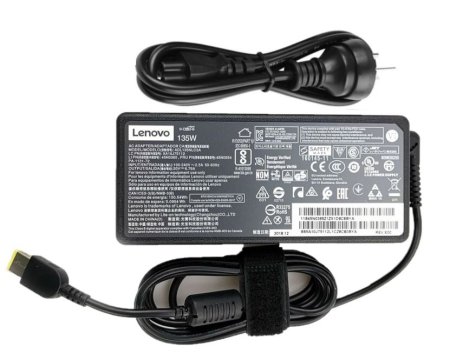 Original 135W Lenovo ThinkPad X1 Extreme 2nd Gen 20QV000VMS AC Adapter