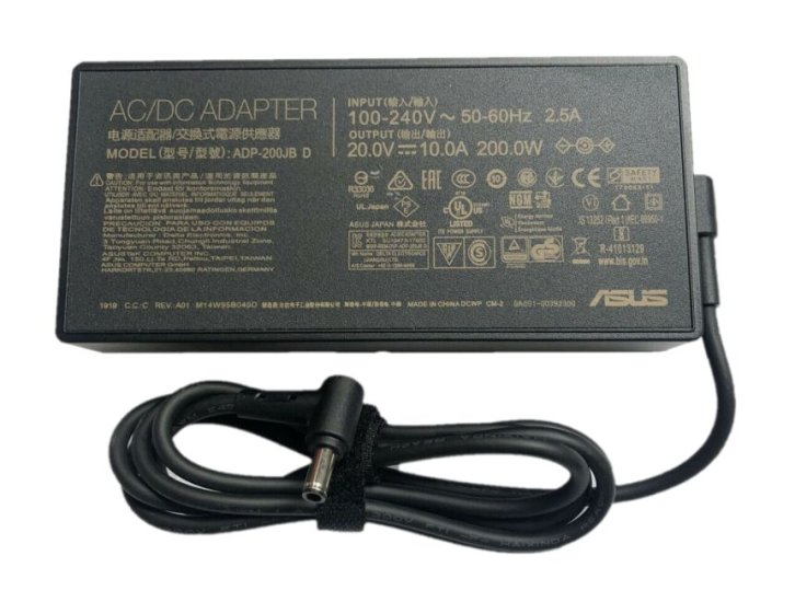 Original 200W Asus ROG Zephyrus G15 GA503QS-HQ043T Adapter Charger