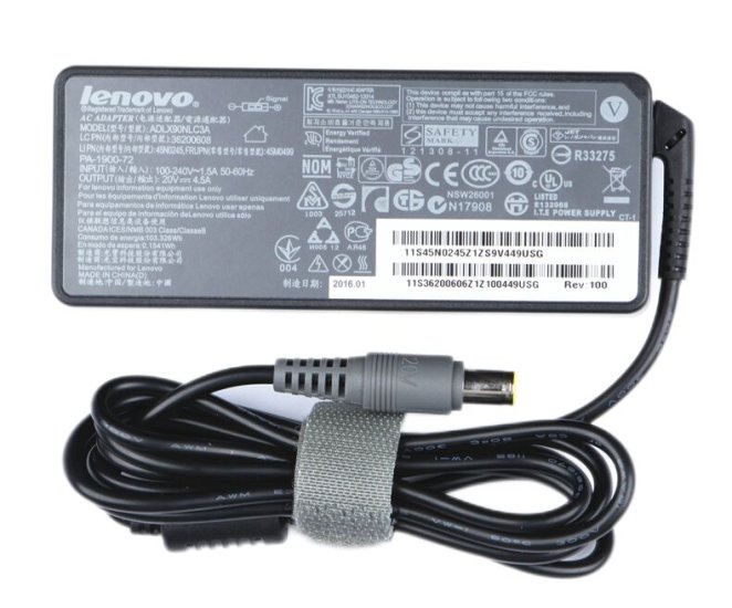 Original 90W Lenovo ThinkPad T420 4180-MMU Adapter Charger + Free Cord