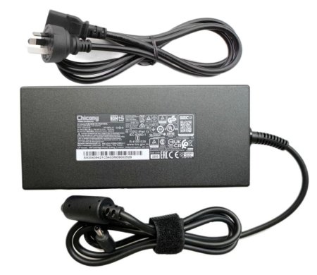 Original 20V 12A 240W MSI Rainbow 6 Crosshair 15 B12UGZ-050 AC Adapter + Cable