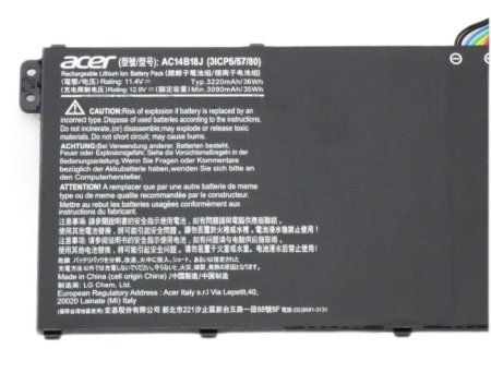 Original 3220mAh 36Wh Battery Acer Aspire ES1-531-C7T5 ES1-531-P7SP