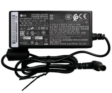 Genuine 19V 2.1A 40W LG E2381VR AC Adapter Charger + Free Cable