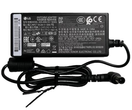 Genuine 19V 2.1A 40W LG 23MP57H AC Adapter Charger + Free Cable