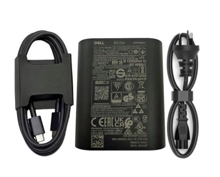 Original 60W USB-C Dell Latitude 9430 AC Adapter Charger + Cable