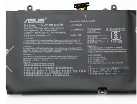 Original 64Wh 4240mAh Asus ROG Strix GL502VT-FY035T Battery