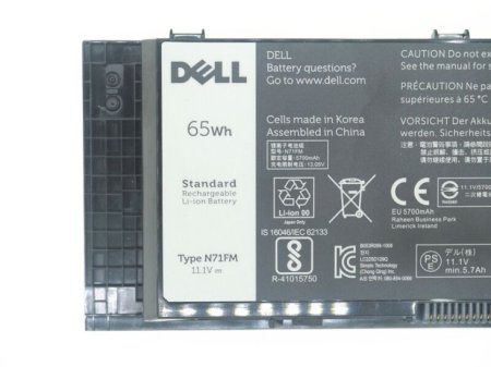 Original 6 Cell 65Wh Dell Precision M4800-5120 Battery