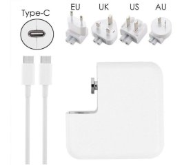 61W USB-C Adapter Charger For Apple MacBook Pro 13 MV9A2KS/A + Cable