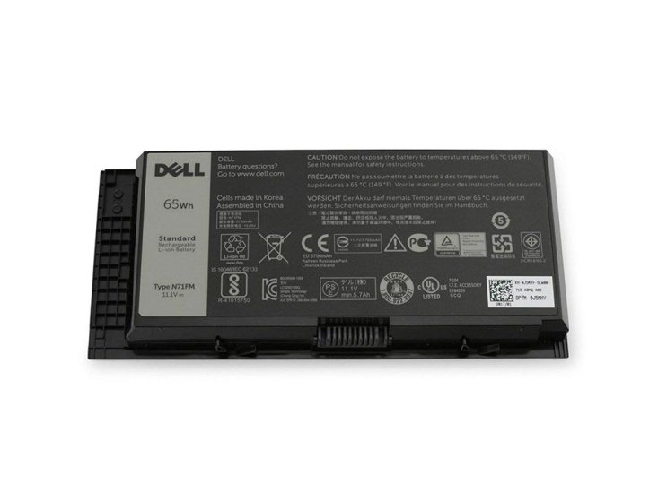 Original 6 Cell 65Wh Dell Precision M6800-5144 Battery