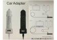 MagSafe 1 Car Charger For 85W Apple MacBook Pro 17 2.4GHz MD311DK/A