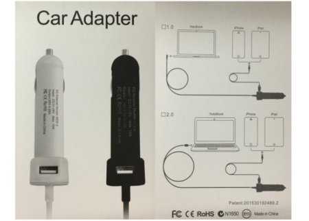 MagSafe 1 Car Charger For 85W Apple MacBook Pro 15.4 2.53GHz MC372D/A