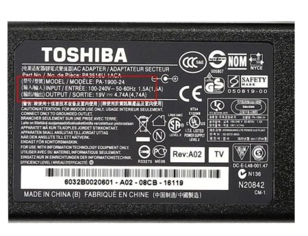 Original 90W Toshiba Satellite C50-BST2NX3 AC Adapter + Free Cord