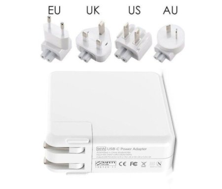 96W USB-C Adapter Charger Apple 16 MacBook Pro Z0Y1-MVVL-09-BH + Cord