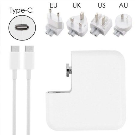 96W USB-C Adapter Charger for Apple MX0J2AM/A MX0J2MY/A + Free Cord