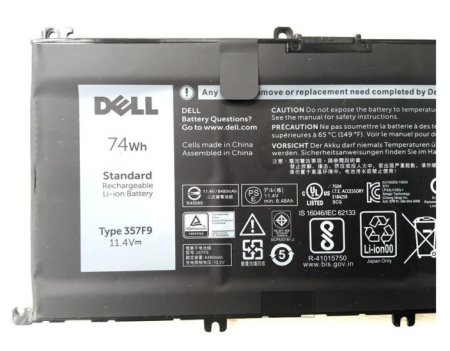 Original 6 Cell 6400mAh 74Wh Dell Ins 15PD-6748B Battery