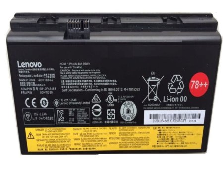 Original 78++ 6400mAh 96Wh Lenovo ThinkPad P71 20HK003SGE Battery