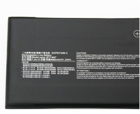 Original 8060mAh 61.25Wh MSI GS43VR 6Re Battery