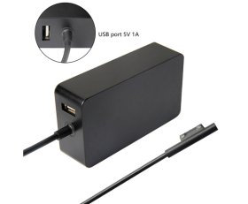 Original 44W 15V 2.58A Microsoft Surface book 1800 AC Adapter + Cord