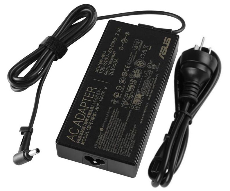 Genuine 120W 20V 6A Asus 0A001-00860000 Adapter Charger + Free Cable