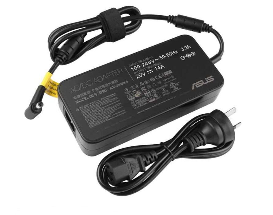 Genuine 280W 20V 14A Asus 0A001-00800600 Adapter Charger + Free Cord