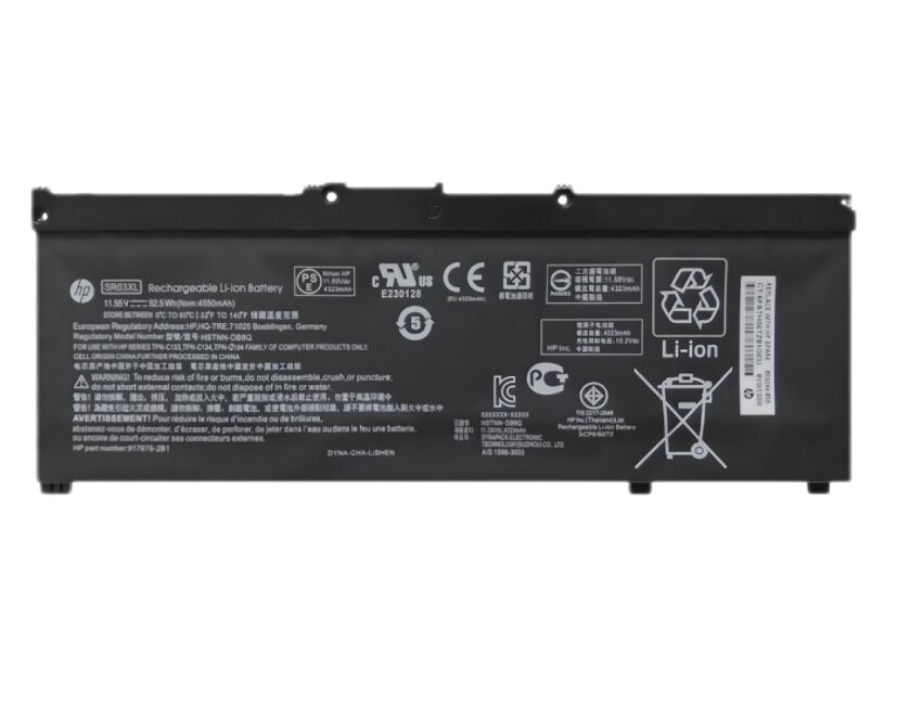 Original 4550mAh 52.5Wh HP Gaming Pavilion 17-cd0015nf 17-cd0216ng Battery