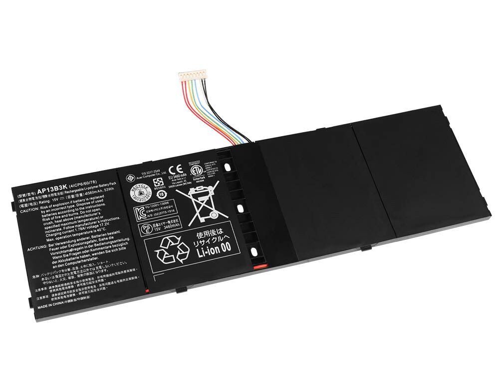 Original 3560mAh 53Wh Acer Chromebook 13 CB5-311P-T1BS Battery