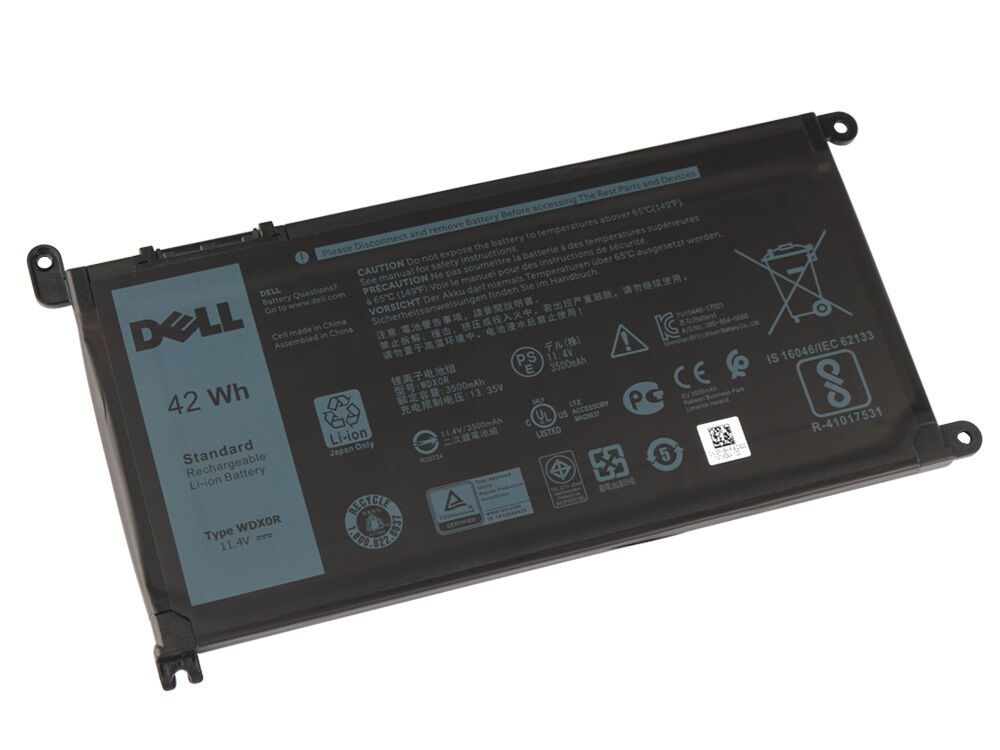 Original 42Wh Battery For Dell Inspiron 14 5485 2-in-1 P93G P93G002