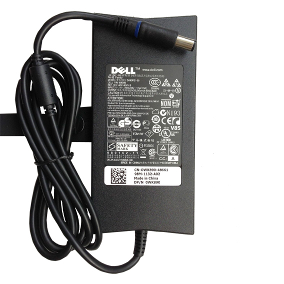 Original 19.5V 4.62A 90W Dell NADP-90KB AC Adapter Charger + Free Cord